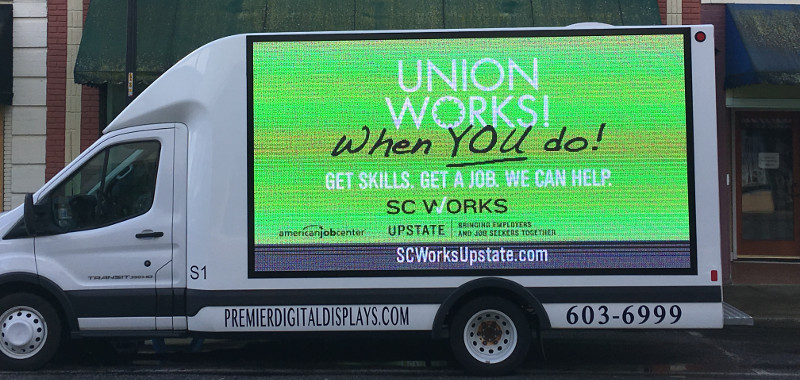 Vehicle Advertising, Charlotte, North Carolina